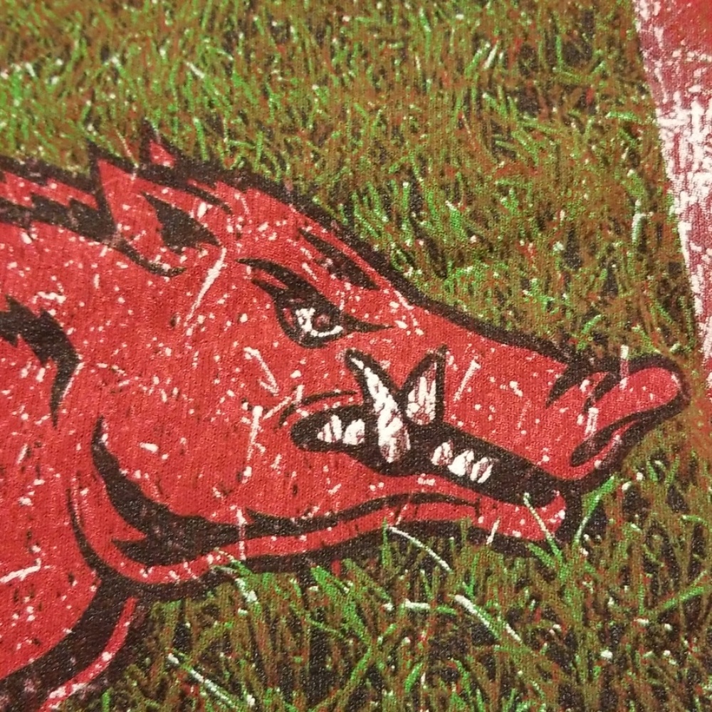 Arkansas Razorback tshirt - Picture 6 of 6